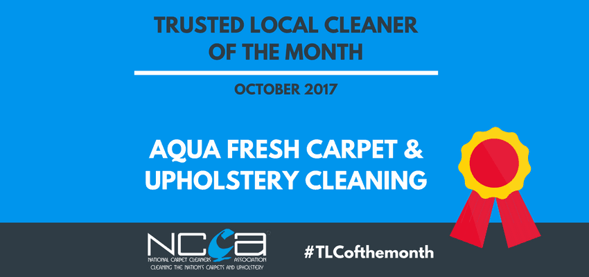 Trusted Local Cleaner for October - Aqua Fresh Floor Care